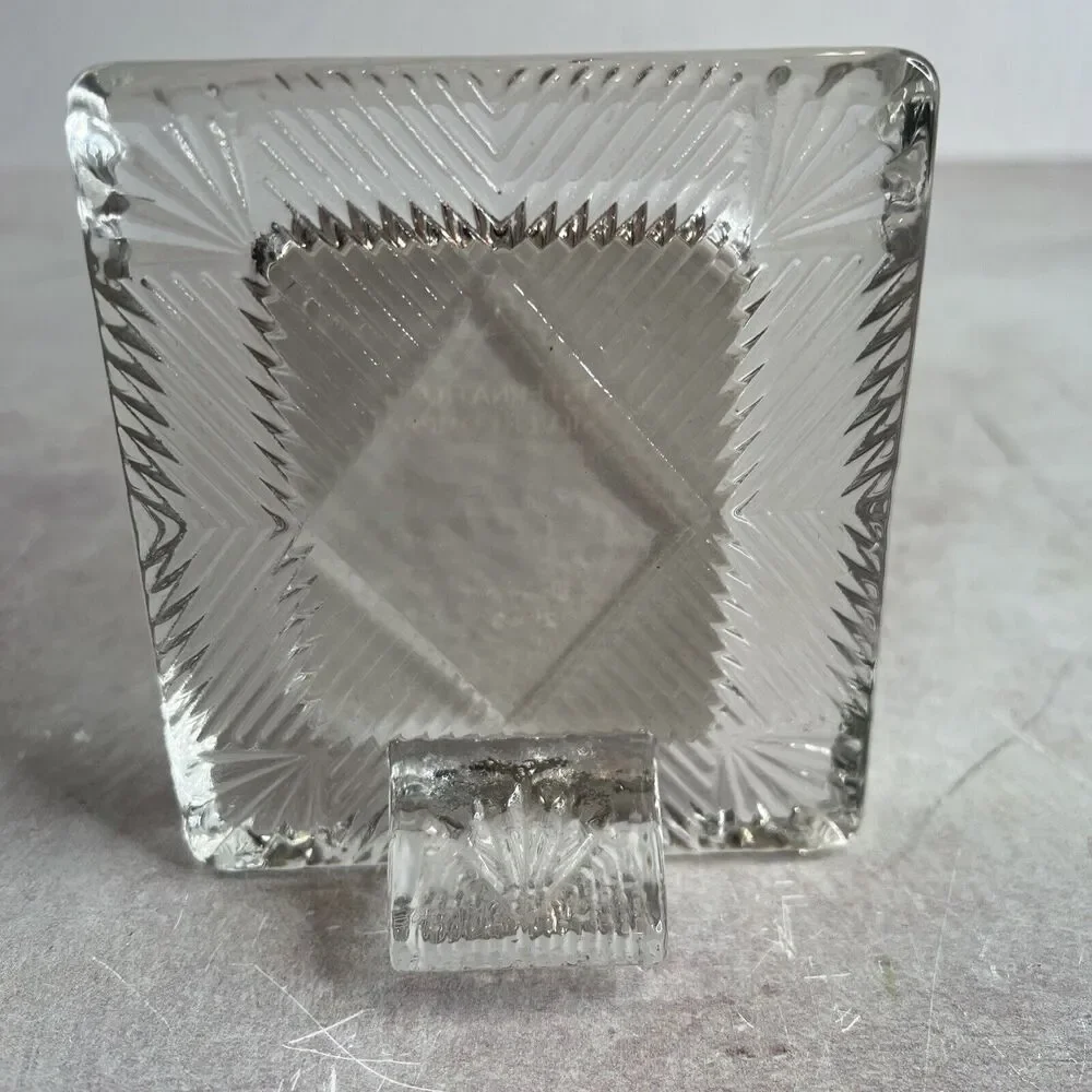 International Silver Company Crystal Picture Frame‎ 2”X 3”